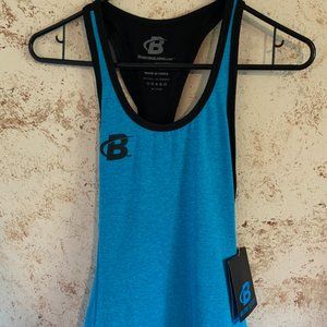Body Building Blue Black Tank Top